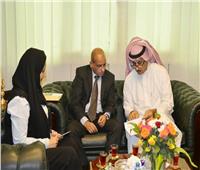 الملحق الثقافي السعودي يستقبل مدير الخطوط الجوية السعودية بالقاهرة