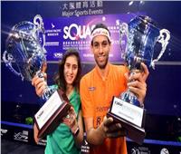 تأهل محمد الشوربجي ونور الشربيني لقبل نهائي بطولة أمريكا المفتوحة للإسكواش 