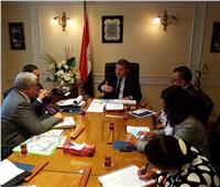 وزير قطاع الأعمال يتابع موقف مشروعات شركة الألومنيوم بنجع حمادي