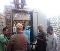  محافظ سوهاج يوجه بتركيب محول كهرباء جديد بقرية الدوير