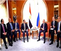 تفاصيل القمة المصرية الروسية بين السيسى وبوتين
