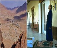حكايات| مزاج «السادات» في وادي الراحة.. الجلباب وختم القرآن وزيارة الدير