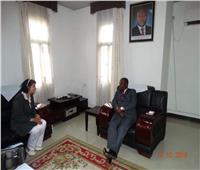 وزير خارجية بوروندي يستقبل السفير المصري