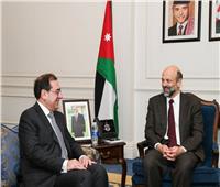 وزير البترول ورئيس وزراء الأردن يناقشان المشروعات المشتركة