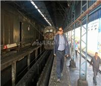 صور| رئيس «السكة الحديد» يفاجىء خطوط وورش غرب الدلتا