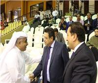 السفير المصري بالكويت يؤازر «فراعنة كرة السرعة» ببطولة العالم