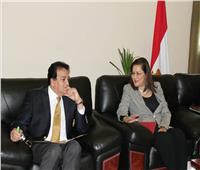 وزيرة التخطيط تتفتح فعاليات معرض القاهرة الدولي للابتكار