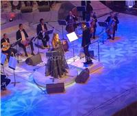 ريهام عبد الحكيم تغني «إن كنت ناسي» في مهرجان الموسيقى العربية