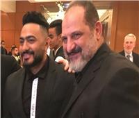 تامر حسني وخالد الصاوي يجتمعان في فيلم «حمزة»