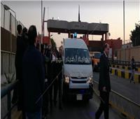 جثمان الشهيد ساطع النعماني يغادر مطار القاهرة بعد وصوله من لندن 