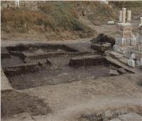 الآثار تكشف عن كتلتين حجريتين بـ«معبد رع» بالمطرية