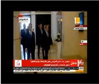 فيديو| لحظة وصول الرئيس السيسي مقر انعقاد مؤتمر القاهرة الدولي للاتصالات