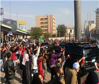 المصريون يحتفلون بزيارة «بن سلمان» في ميدان التحرير
