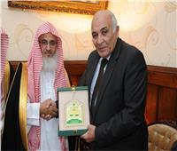 رئيس محكمة استئناف القاهرة يستقبل وفدا سعوديا رفيع المستوى