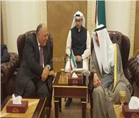 وزير الخارجية يلتقي رئيس مجلس الأمة الكويتي