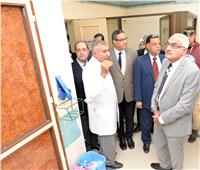 رئيس جامعة المنصورة يفتتح قسم الأمراض الصدرية بالمستشفى الجامعي