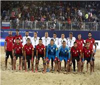 منتخب الشاطئية يفوز على المغرب بسداسية