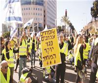 السترات الصفراء تنتقل إلى تل أبيب