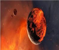 شاهد| صور جديدة توضح شبه الكويكب الأحمر والأرض
