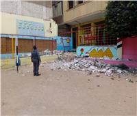 والي: نتابع انهيار سور مدرسة بمنطقة المرج 