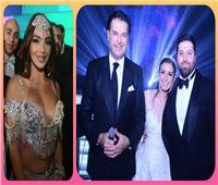 صور| راغب علامة وجوهرة نجما زفاف ابن رجل الأعمال عمرو المرصفاوي