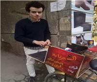فيديو| قهوة على الدراجة.. مشروع «عمر» لرزق حلال «ع السبرتاية» 