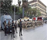 قوات الأمن تمشط الشوارع الرئيسية في محافظة القليوبية