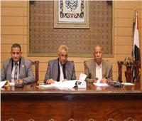 نقابة المهن التعليمية تراجع تقارير الإدارات في الاجتماع الشهري