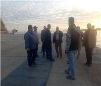 صور.. رئيس هيئة موانئ البحر الأحمر يتفقد ميناء شرم الشيخ البحري