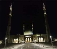 فيديو| رفع أول أذان لصلاة العشاء من مسجد الفتاح العليم بالعاصمة الجديدة