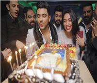 صور| يونس يحتفل بعيد ميلاده بحضور زيزي عادل ويحيى مرسي
