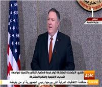 وزير الخارجية الأمريكي: نتعاون مع المصريين للقضاء على الإرهاب