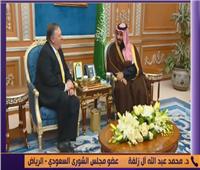 فيديو| مسئول سعودي: «بومبيو» اتفق مع خادم الحرمين على خفض التصعيد في اليمن