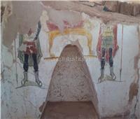 صور| الكشف عن مقبرتين أثريتين من العصر الروماني بمنطقة «بئر الشغالة»