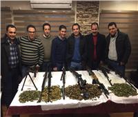 ضبط جرينوف وأسلحة ثقيلة في حملة لمباحث الإسماعيلية