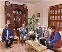محافظ  أسيوط يلتقى نائب وزير التضامن لتنفيذ مبادرة «حياة كريمة » 