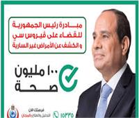 الوزراء: حملة «100 مليون صحة» مبادرة مصرية رئاسية بتمويل حكومي