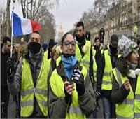 محتجات «السترات الصفراء» يتحدين البرد ويتظاهرن في باريس