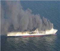 ارتفاع عدد قتلى حريق اندلع في سفينتين قرب القرم إلى 14