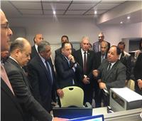 وزير المالية يتفقد تجهيزات مركز الخدمات اللوجيستية بمطار القاهرة الدولي 