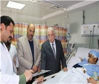 محافظ جنوب سيناء يتفقد مستشفى شرم الشيخ الدولي 