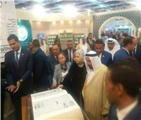 صور| تفاصيل زيارة حاكم الشارقة لمعرض القاهرة الدولي للكتاب