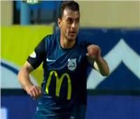 محمود قاعود يقلص النتيجة إلى 2-1 أمام الأهلي