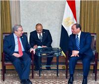 سكرتير الأمم المتحدة يهنئ الرئيس السيسي بتولي مصر رئاسة الاتحاد الأفريقي