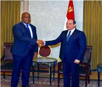الرئيس السيسي يلتقي رئيس جمهورية الكونغو