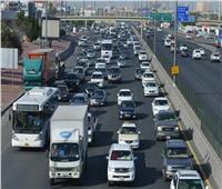 فيديو| كثافات مرورية عالية على معظم الطرق والميادين الرئيسية بالقاهرة