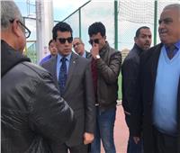وزير الشباب يتفقد «المدينة الرياضية» ببورسعيد
