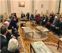 رئيس الإنجيلية ووفد الحوار المصري الأمريكي في ضيافة البرلمان