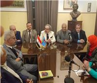 صور| رئيس كتاب مصر يوقع برتوكولًا ثقافيًا مع كتاب فلسطين