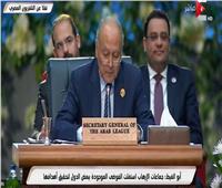 «أبو الغيط» يبحث مع وزير خارجية الأردن أهم موضوعات «القمة العربية الأوروبية»